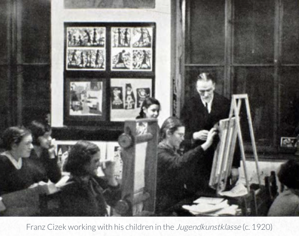Cizek’s students
