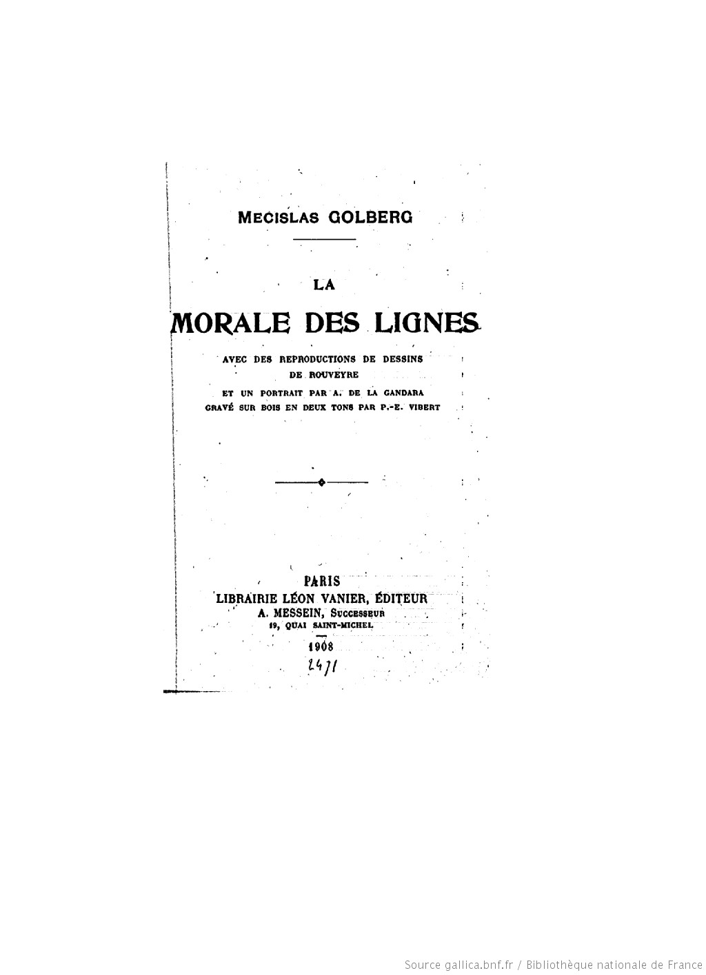 La Morale des Lignes cover book